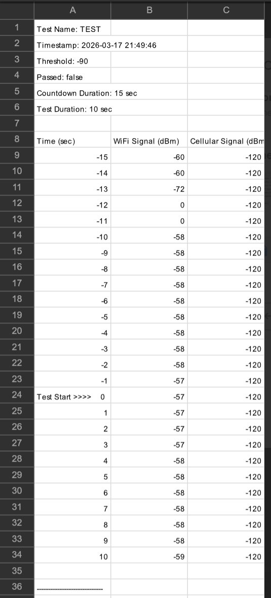 CSV export